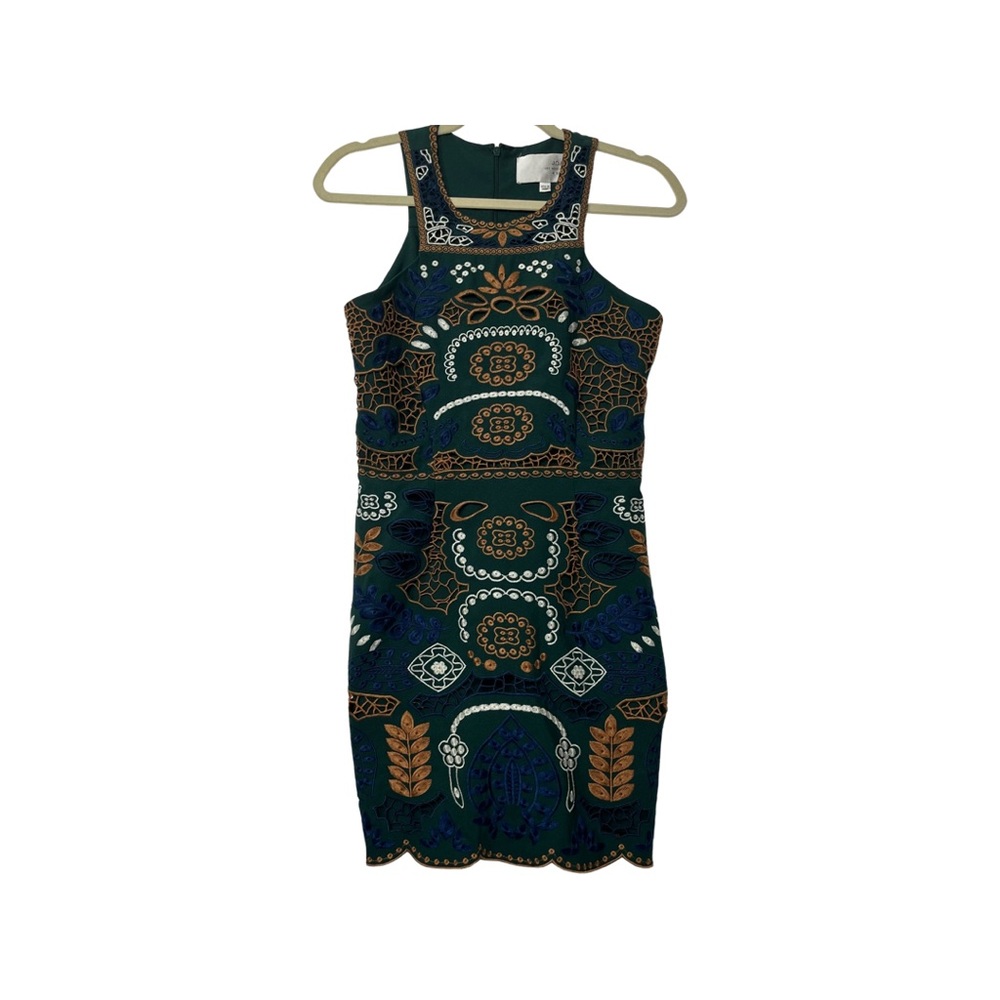 J.O.A. Cutout Scalloped Dress Medium